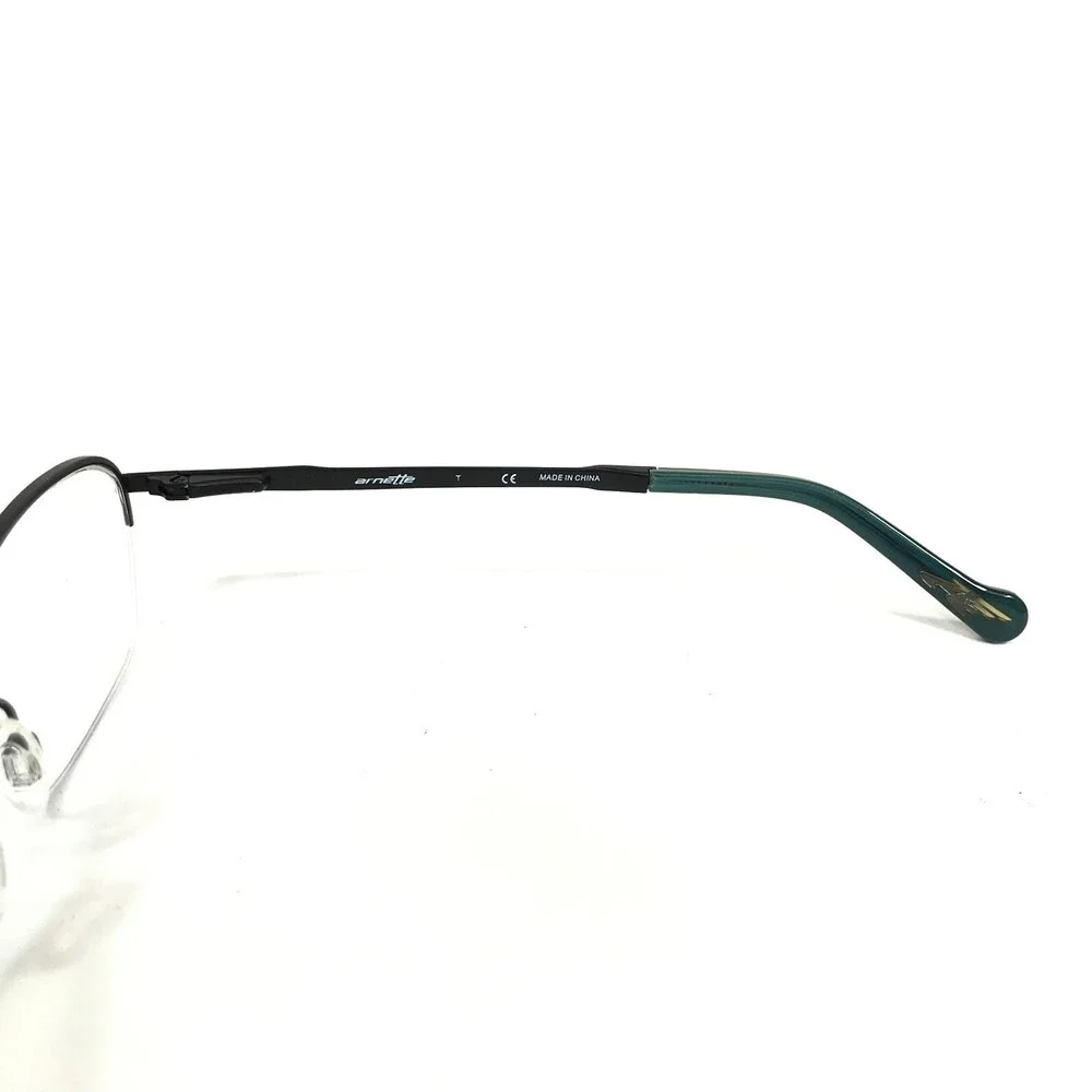 Arnette Eyeglasses Frames MOD.6084 590 Rustic Black Brown Half Rim 52-18-135